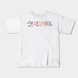 September Kids T-Shirt